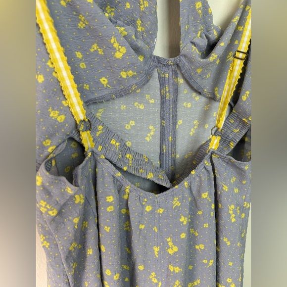 NWT Free People Coming Home Wide Leg Floral Jumpsuit Size XS Sku#197 - Picture 7 of 10